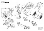 Bosch 3 600 HA4 209 3600Ha4209 Lawnmower 230 V / Eu Spare Parts